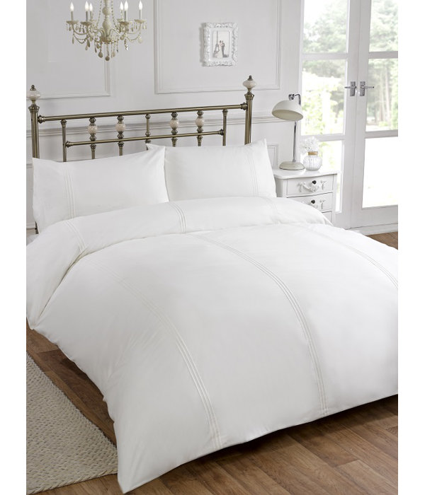 Symple Stuff Pintuck Duvet Cover Set & Reviews Wayfair.co.uk